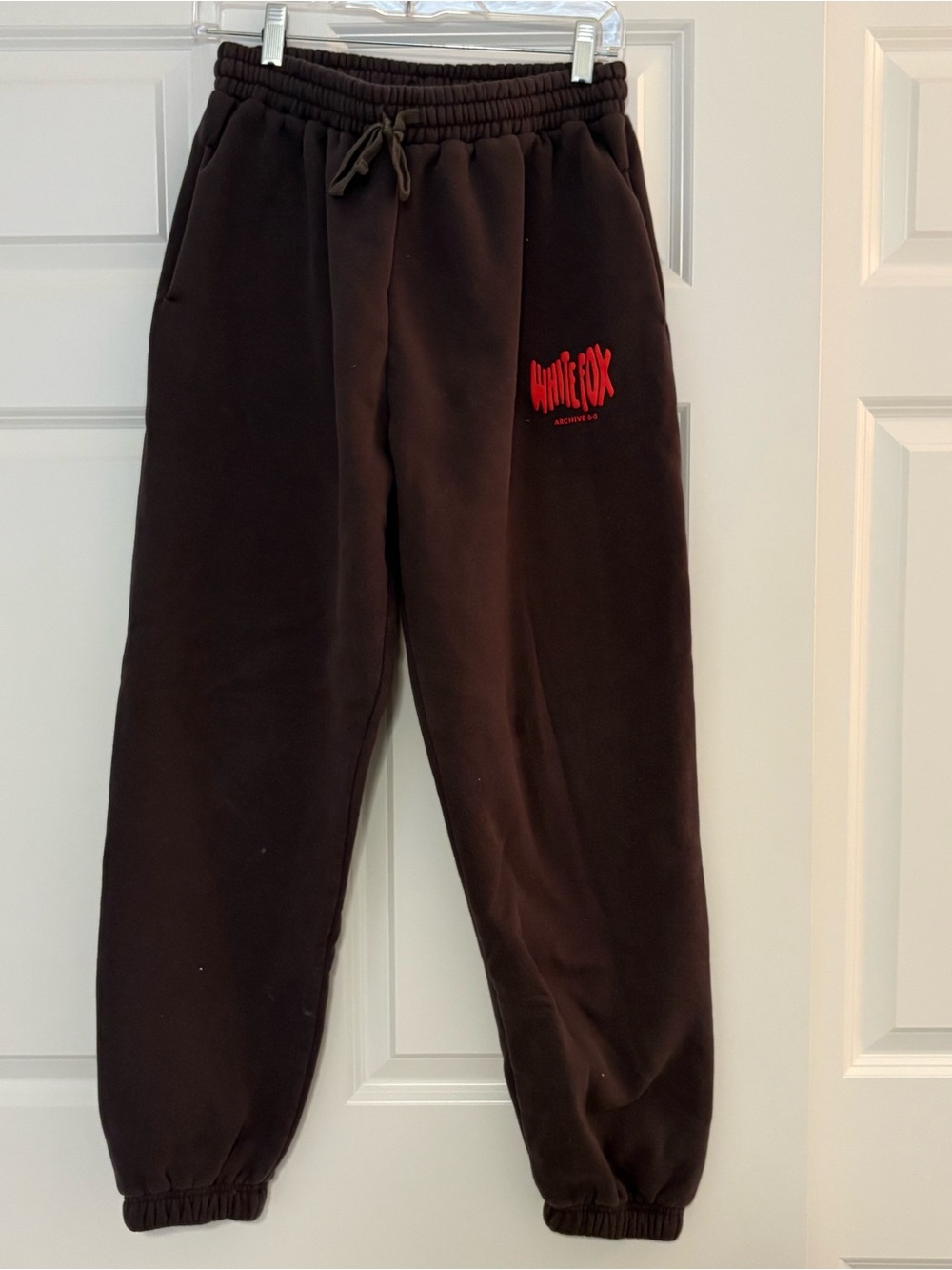 White Fox Archive 6.0 hoodie and sweatpants SET - Brown/Lava - Picture 6 of 8